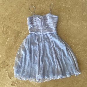 Galliano lilac dress